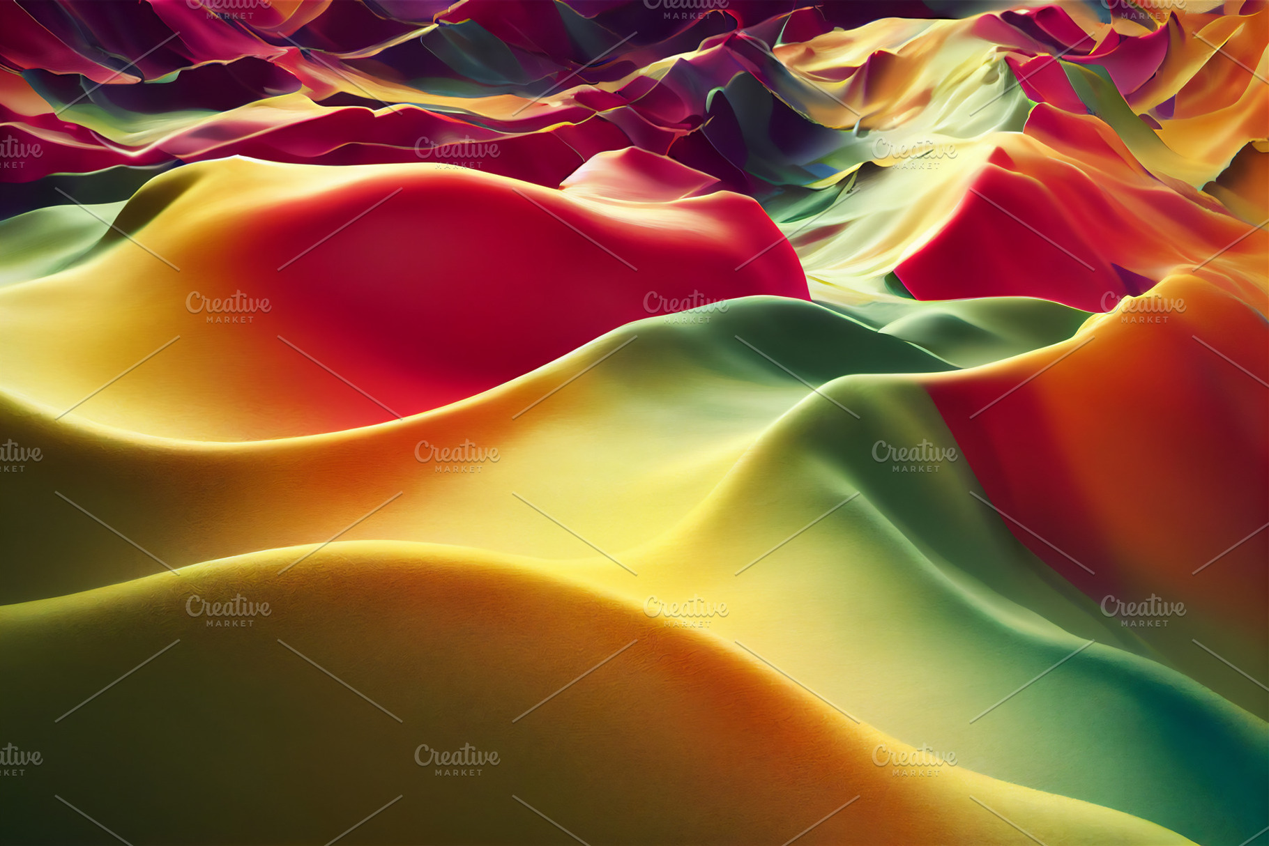Colorful wave art design, a Background Photo by Grafvision photography