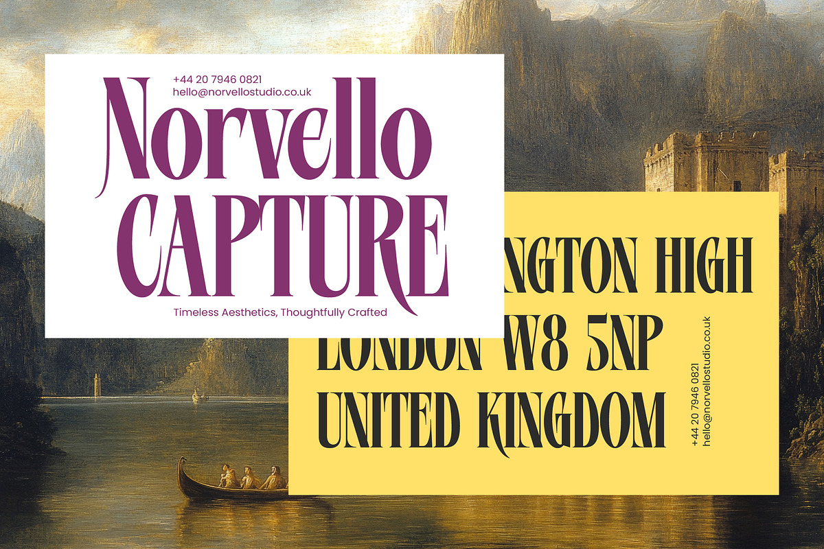 Mellgro High Contrast Modern Serif, a Serif Font by timelesstype.co (Photo 11 of 20)