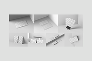 Business Card MockUp, an Advertising Mockup by coloformia (Thumbnail 8 of 9)