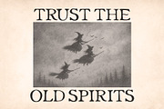 Afterdark vintage font duo, a Handwritten Font by BilberryCreates (Thumbnail 9 of 11)