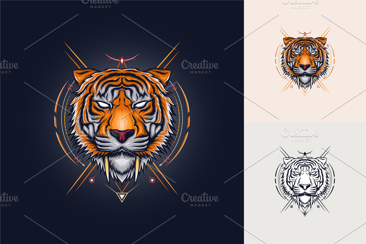 King of Tiger, a Branding & Logo Template by agora