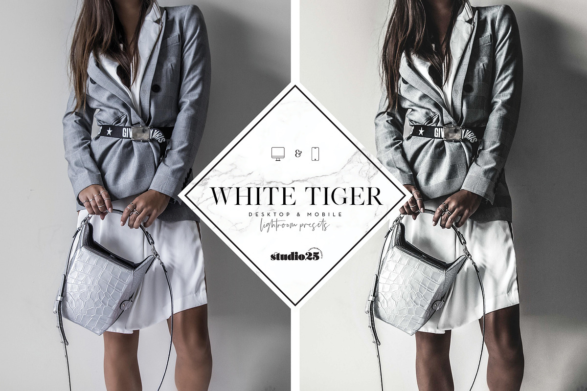Bright white blogger preset preview 5