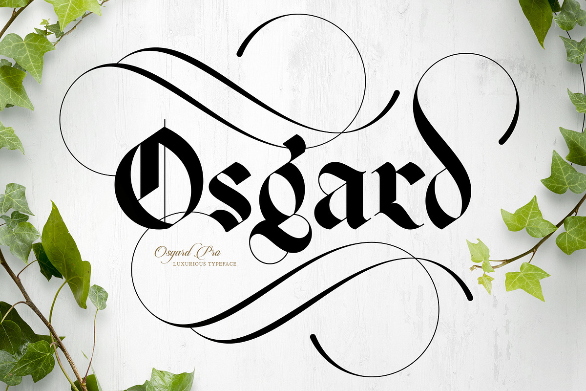 Osgard Pro | Font