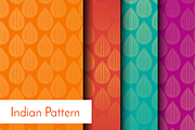 Seamless Indian Patterns Set of 75+, a Pattern Graphic by ThePhoton (Thumbnail 9 of 17)