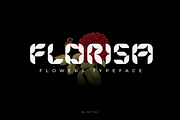 Florisa - Flowers font, a Font by limitype (Thumbnail 1 of 8)