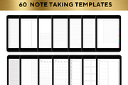 Canva template for digital notebooks, a Templates & Theme by Sellers Resource Hub (Thumbnail 3 of 5)