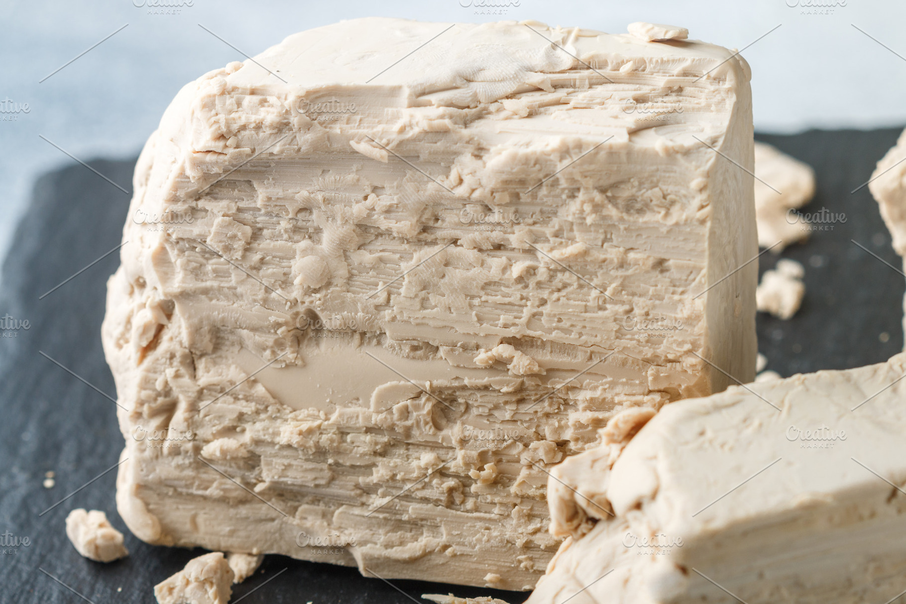 Photo fresh yeast featuring background, bake, and baker, a Food & Drink Photo by La_Vanda