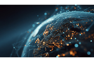 The online globe utilizes ai and, a Technology Photo by ZinetroN