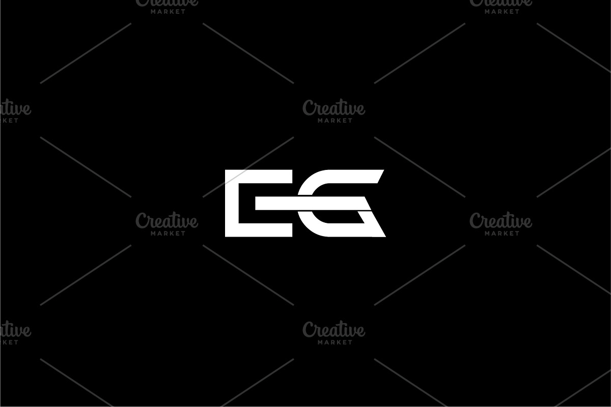 EG Letter Monogram Logo, a Branding & Logo Template by elchinarts (Photo 3 of 5)