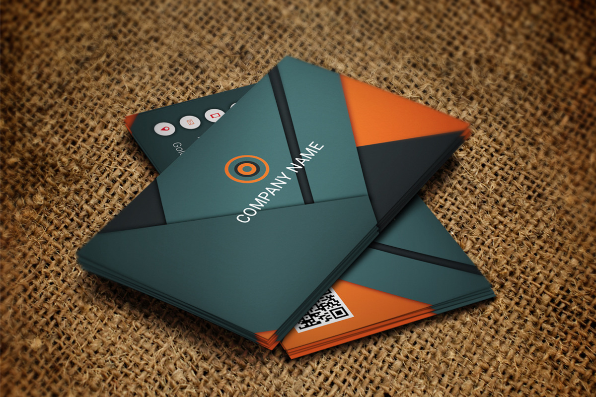 Android Lollipop Business Card, a Business Card Template by Design_Space (Photo 1 of 4)