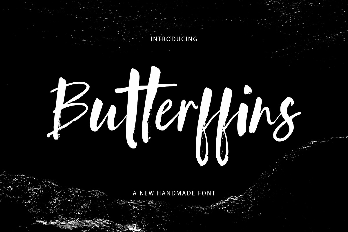 Butterffins, a Handwritten Font by Realtype (Photo 1 of 8)