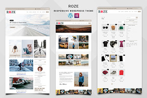 Roze - WordPress Theme