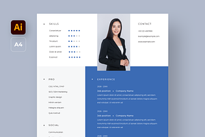 Professional Resume - Elegant Style, a Resume Template by Filip Studio