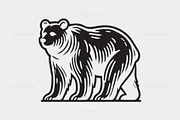 Bear Logo Vector Illustration, an Animal Illustration by LineByLine (Thumbnail 2 of 2)