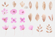 Flower fuchsia. Watercolor., an Illustration by BrushArtDesigns (Thumbnail 2 of 4)