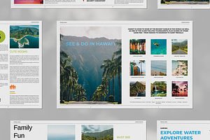 Travel Guide Brochure Template