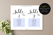 Rustic Wedding Seating Cards, Sophie, an Invitation Template by Alice Bluefox (Thumbnail 8 of 10)
