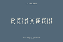 Bemuren - Vintage Mystical Typeface