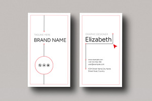 Professional Business ID Card, a Business Card Template by MightyDesign