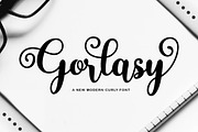 Gorlasy, a Script Font by Bosstype Studio (Thumbnail 8 of 8)