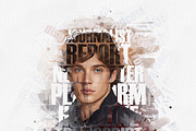 Artistic Portrait Typography Art, an Action Add-On by MRI STUDIO (Thumbnail 10 of 16)