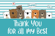 Cuttie Beary - Fun Handwritten Font, a Font by Good Java Studio (Thumbnail 10 of 10)