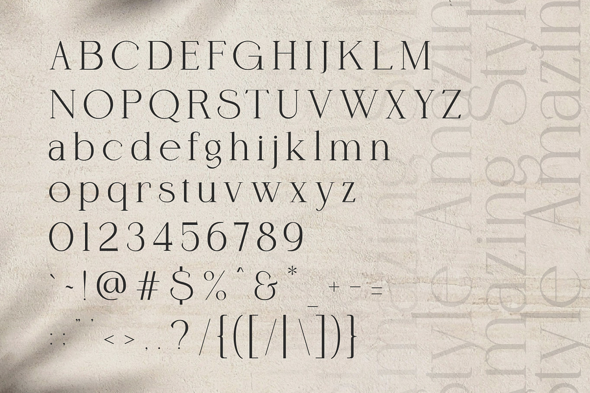 Zeantry a Modern & Elegant Serif, a Serif Font by Lettertype Studio (Photo 6 of 12)