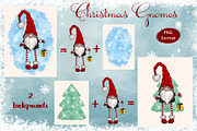 Christmas gnomes. Digital Cliparts, a Decorative Illustration by Maycat_store (Thumbnail 8 of 9)