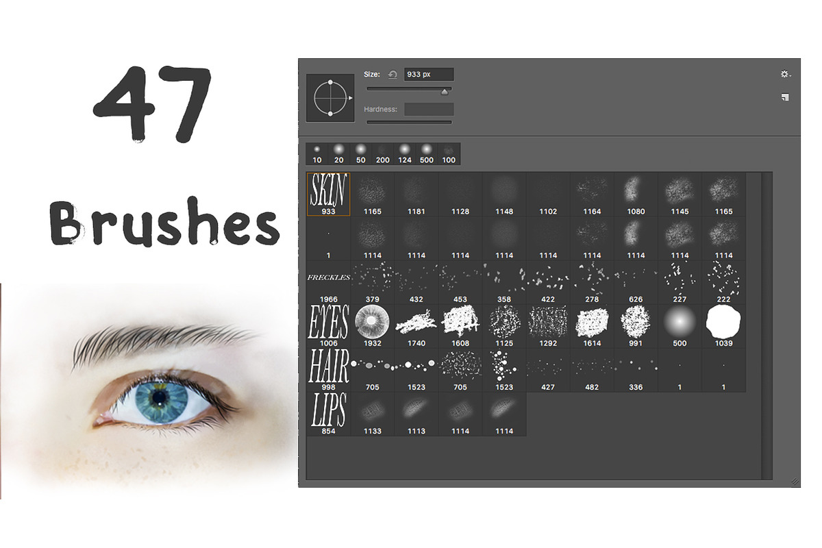 Portrait Set for Photoshop, a Brush Add-On by ArtPlanet (Photo 3 of 3)