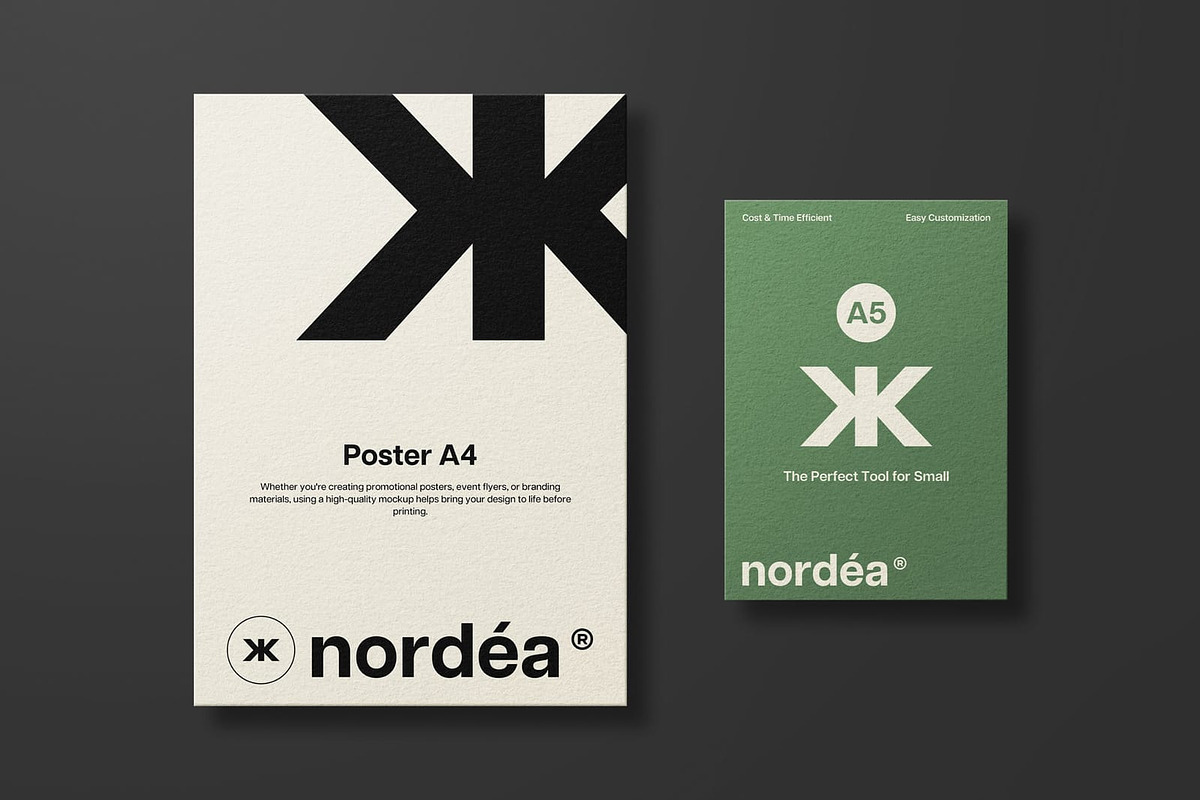 Nordea Branding Mockup, an Advertising Mockup by etigma.com (Photo 24 of 26)