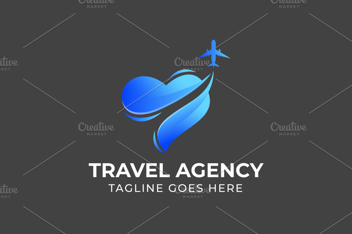 Travel Agency Logo Template, a Branding & Logo Template by logobranda (Photo 2 of 4)