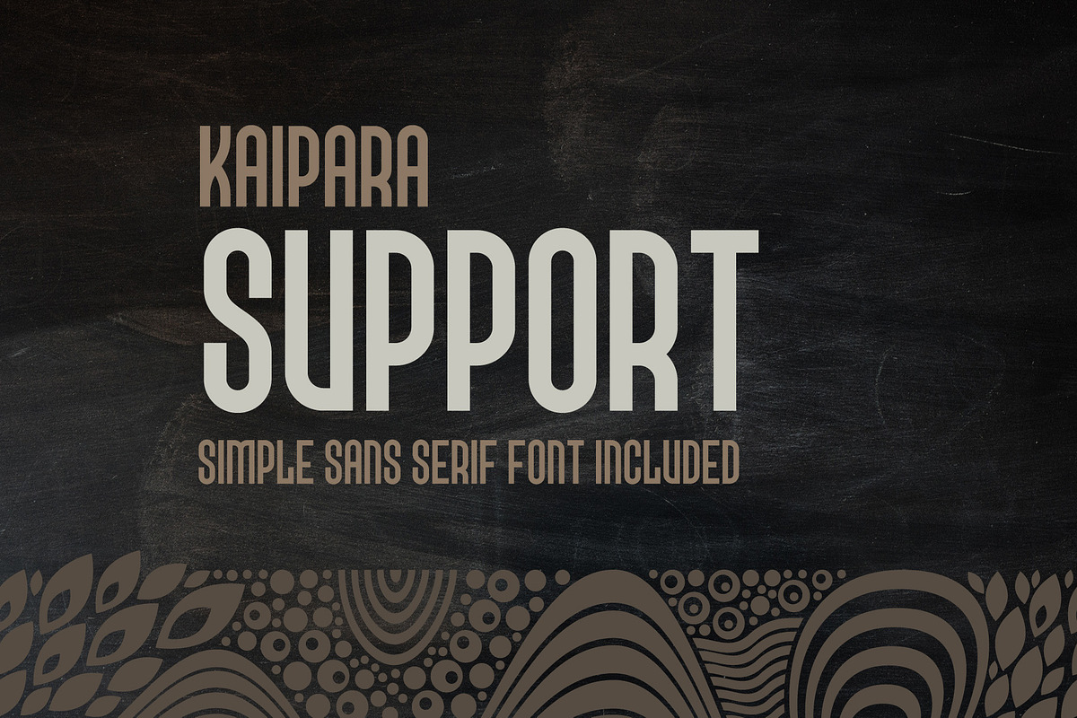 Kaipara font preview 5