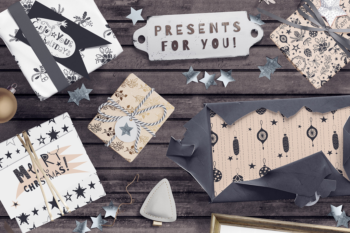 DEER | Festive design collection, an Object Graphic by Daria Miazhevich (Photo 7 of 7)