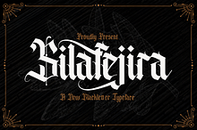 Silafejira - Blackletter Font