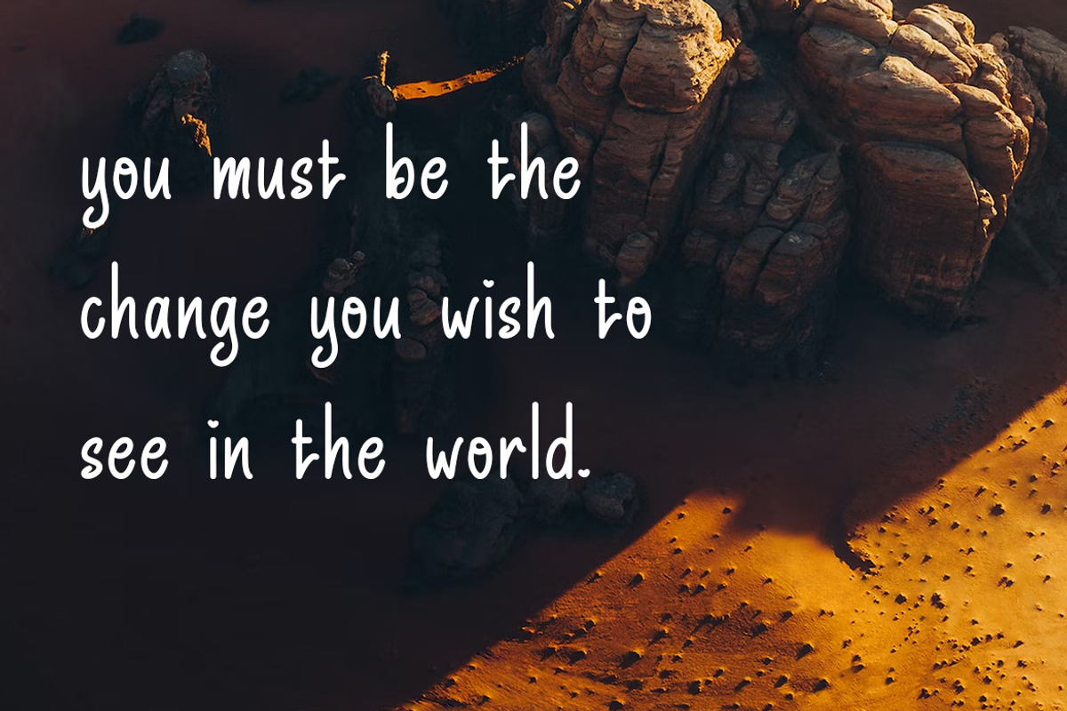 Pragtish - Handwritten Display Font, a Handwritten Font by ENATIVE (Photo 4 of 6)