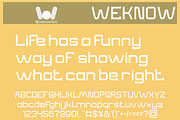 Optical Phenomena font, a Sans Serif Font by weknow (Thumbnail 3 of 8)