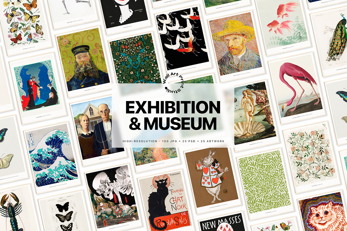 Exhibition Museum Art 2, a Graphic by Wall Art Print Studio (Photo 1 of 27)