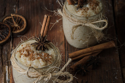 Rice pudding. Traditional Venezuelan, a Food & Drink Photo by Fotografa de Marcas