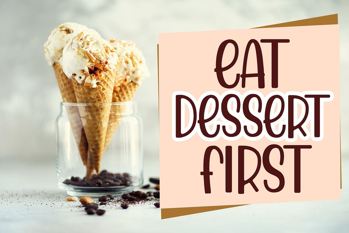 Almond Caramel - Handwritten Font preview 5