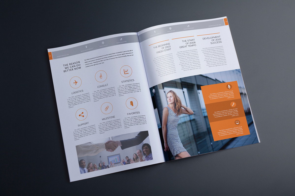 Rudanstudio Proposal Template, a Brochure Template by RudanStudio (Photo 7 of 17)