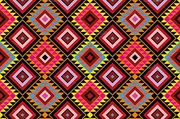 Native Pattern Seamless Background