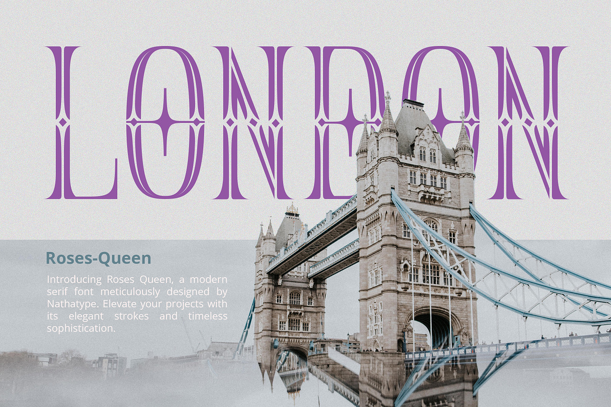 Roses Queen, a Serif Font by Nathatype (Photo 5 of 11)