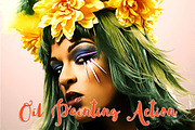 Oil Painting Action, an Action Add-On by Krystal Designs Co. (Thumbnail 4 of 6)