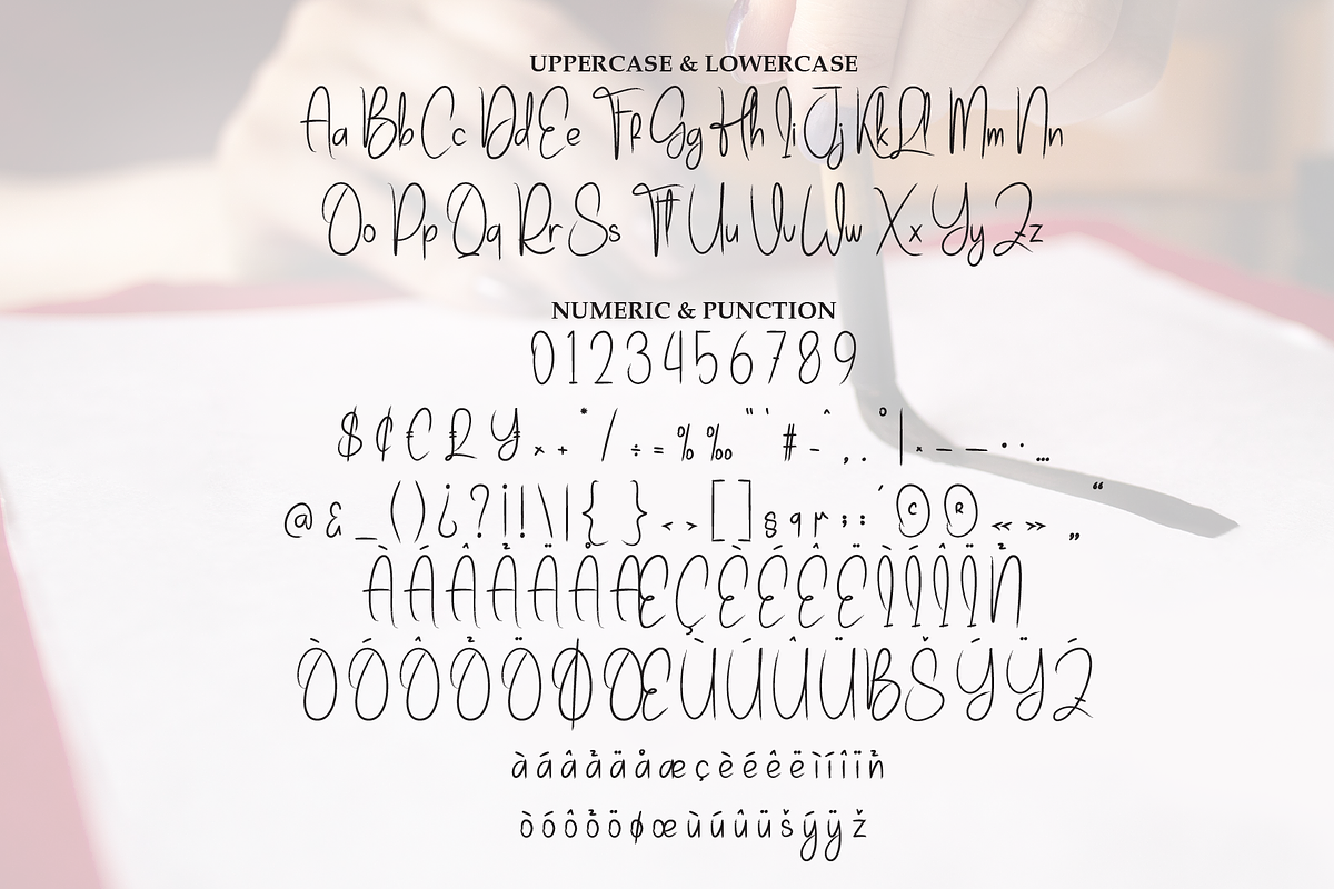 Sunday Calligraphy | Script Font, a Handwritten Font by Scratchones (Photo 7 of 8)