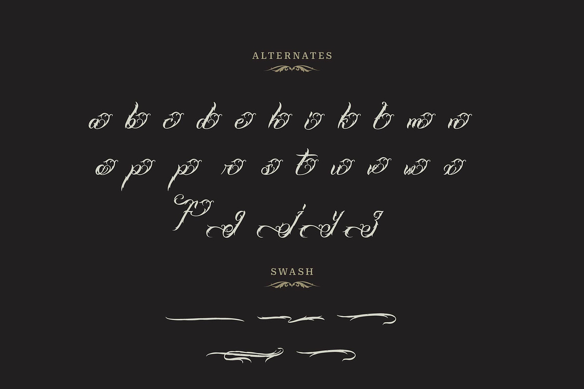 Misthycal | Tattoo Style, a Blackletter Font by Denustudios (Photo 12 of 13)