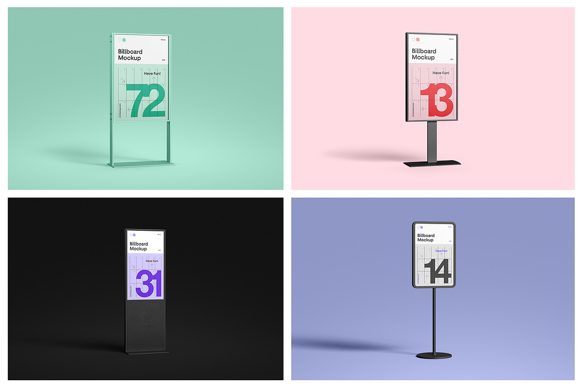 Billboard Mockups + Banners & Signs, an Advertising Mockup by Mr.Mockup™ (Photo 7 of 16)