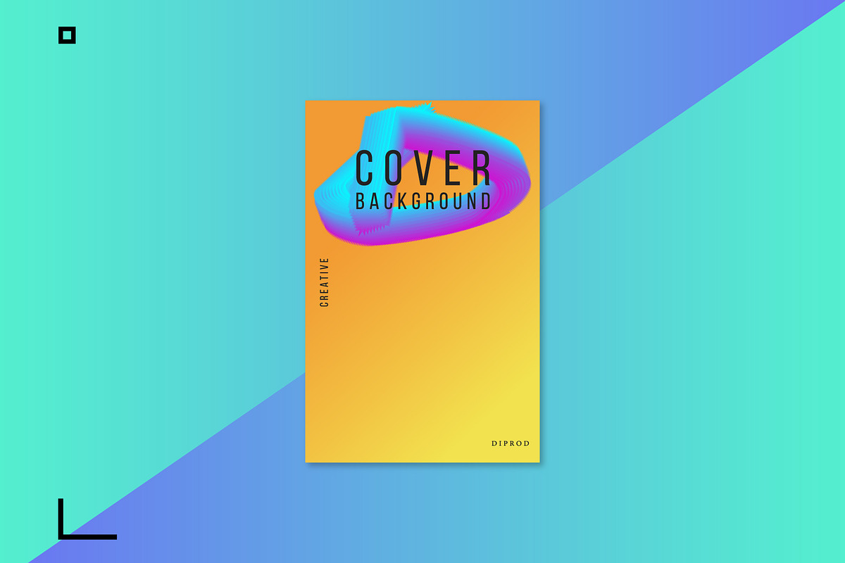 3 abstract fluid 3d covers posters, a Flyer Template by designbydi (Photo 3 of 3)