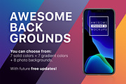 iPhone X Mockups Bundle, an iPhone Mockup by Mockups & Illustrations (Thumbnail 9 of 18)