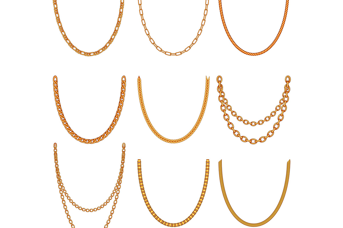 Golden chains collection, an Object Graphic by pikepicture (Photo 2 of 3)