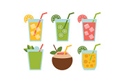 Summer Drink Mega Vector Set, an Object Graphic by Gfx_Store (Thumbnail 4 of 13)